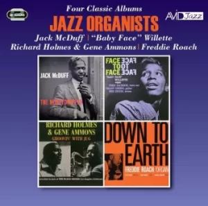 Image of Jazz Organists Four Classic Albums by Various Artists CD Album