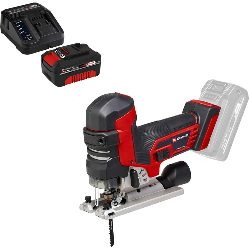Image of Einhell Professional TP-JST 18/135 Li BL 18v Cordless Brushless Jigsaw TP-JST 18/135 Li BL Batteries: 1 x 4ah Li-ion