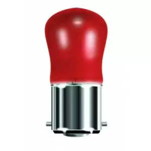 image of Bell 15W Pymy Lamp - Red - B22