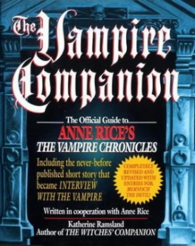 Image of The Vampire Companion by Katherine Ramsland Paperback