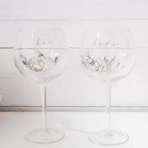 Image of His & Hers Gin Glass Set