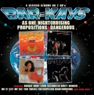 image of As One/Nightcruising/Propositions/Dangerous by The Bar-Kays CD Album