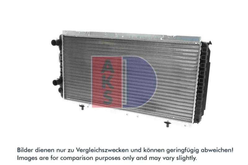 Image of AKS DASIS 060610N Engine radiator Aluminium, Mechanically jointed cooling fins Radiator,engine cooling (470)