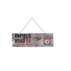 Image of Liverpool FC Rustic Garden Sign