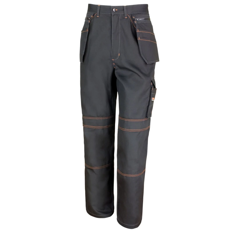 Image of Result Result Men Work Guard Lite Holster Pocket Over Trousers in Black Size: 3X-Large Black XXXL Male 5063470693016