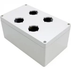 image of Hammond Electronics 1554PB4 1554PB4 Universal enclosure 200 x 120 x 90 Polycarbonate (PC) Grey