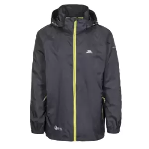 Image of Trespass Qikpac X Unisex Packaway Jacket (XXS) (Black)