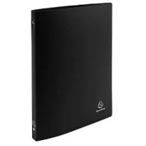 image of Ring Binder Opaque 4O Ring 15mm, S20mm, A4, Black, 5 Packs of 5