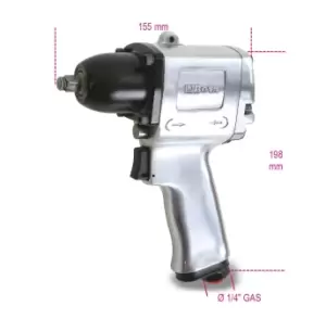 Image of Beta Tools 1924B 3/8" Drive Compact Reversible Air Impact Wrench 019240021