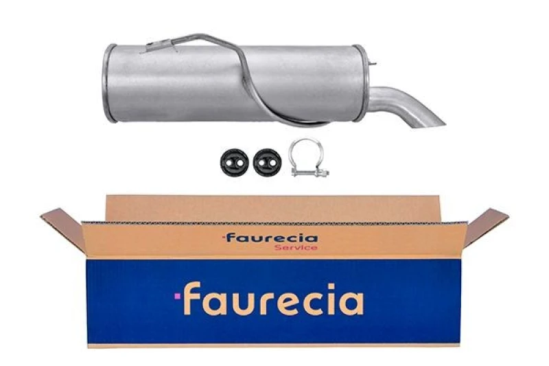 Image of Rear silencer HELLA 8LD 366 032-361
