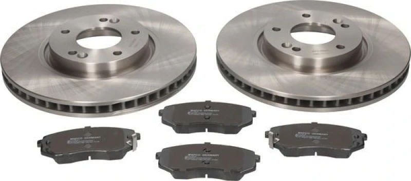Image of Brake discs and pads set MAPCO 47938