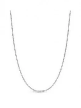 image of Simply Silver Sterling Silver 925 Polished Mini Twist Chain Allway