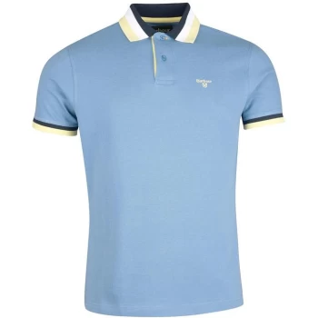 image of Barbour Finkle Polo Shirt - Blue