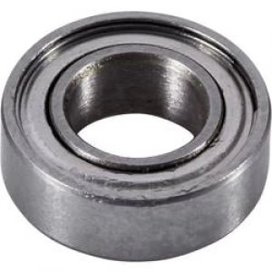 Image of Reely Ball bearing Chrome steel Inside diameter 10 mm Outside diameter 15mm Rotational speed max 50000 rpm