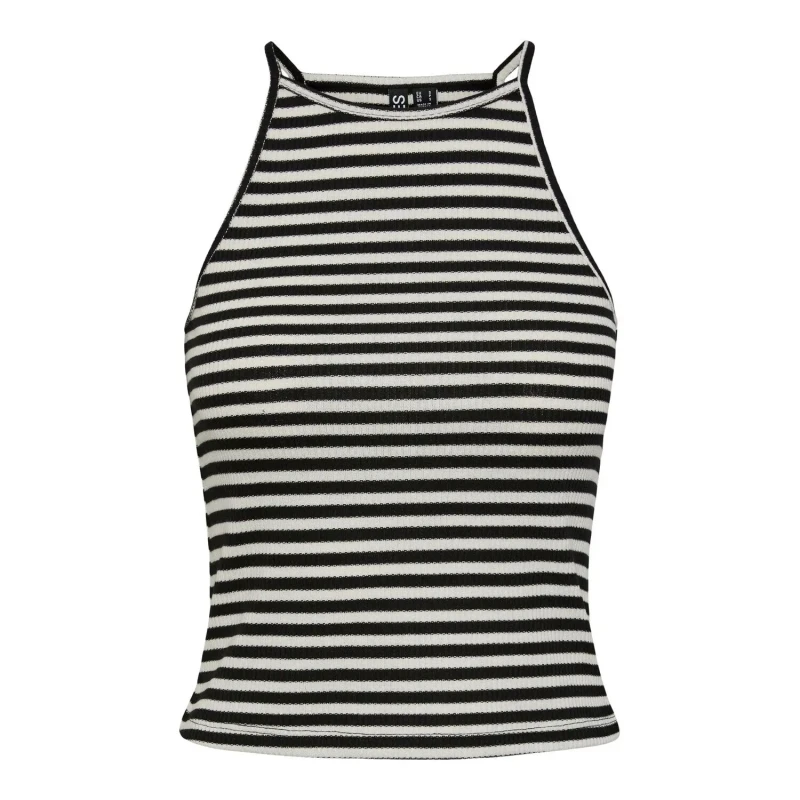 Image of Pieces Womens tank top Pieces Ostina Noir Female M 17120742-4383330