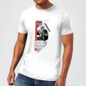 Image of Star Wars Captain Phasma T-Shirt - White - 3XL