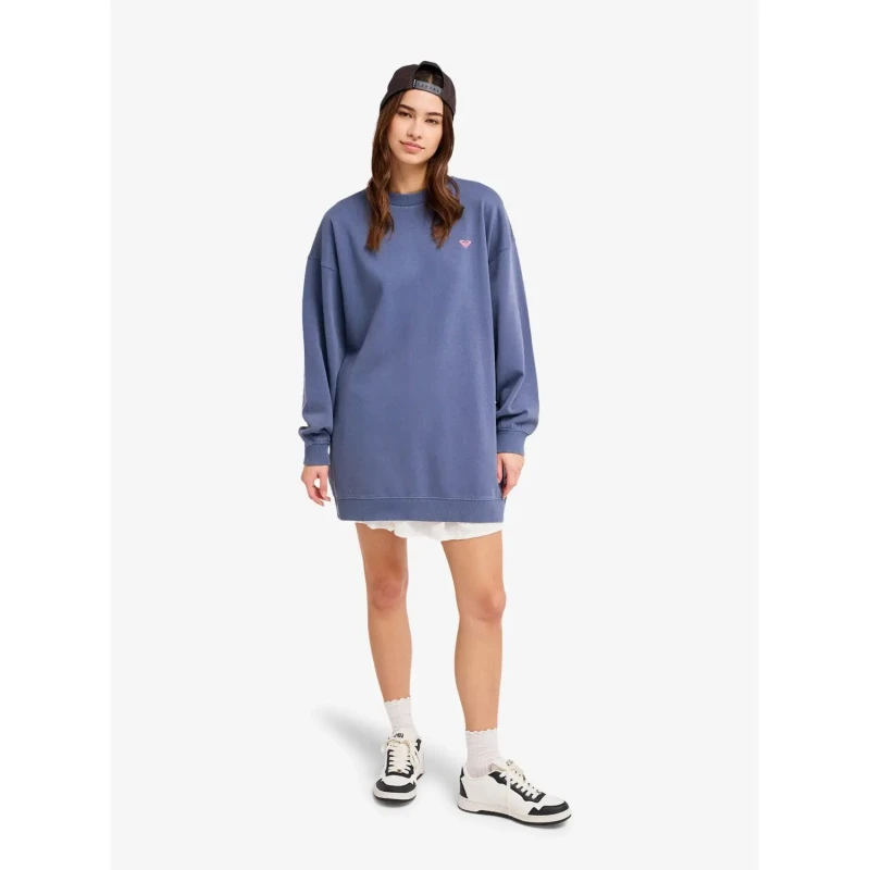 Image of Roxy Womens sweater dress Roxy Night Vibes Bleu Female XS