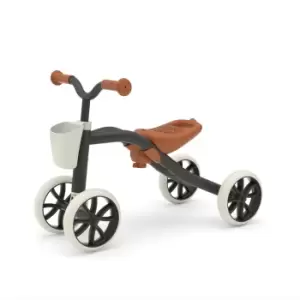 image of Chillafish Quadie Basket 4-Wheel Ride-On - Black