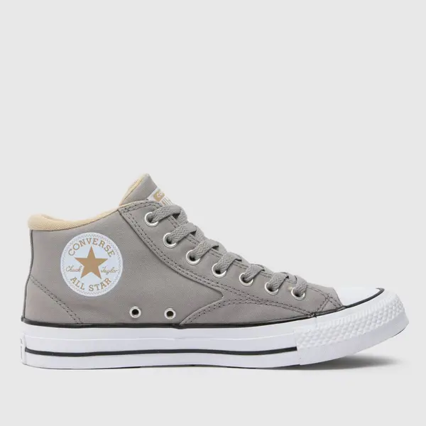 Image of Converse all star malden trainers in grey Grey UK 8 (EU 41½)
