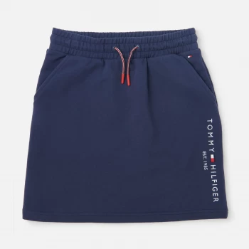 image of Tommy Hilfiger Girls Essential Skirt - Navy - 8 Years