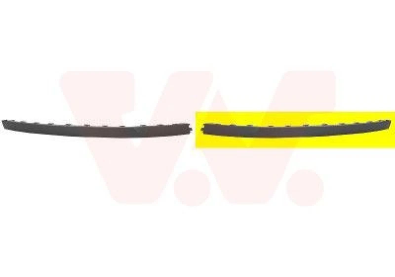 Image of VAN WEZEL Front splitter VAN WEZEL 3750501