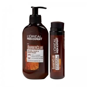 image of LOreal Men Expert Short Hair Barberclub 2 Piece Gift Set