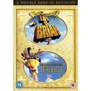 image of The Life of Brian Monty Python and the Holy Grail Double Pack DVD