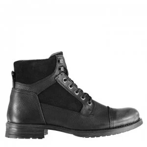 image of Firetrap Whitelaw Mens Rugged Boots - Black