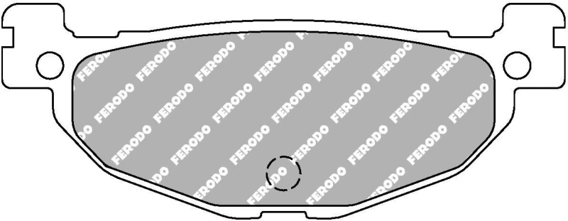 Image of Brake pad set FERODO RACING FDB2200SM
