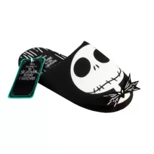 Image of Nightmare Before Christmas Womens/Ladies Jack Skellington Slippers (5 UK-6 UK) (Black/White)