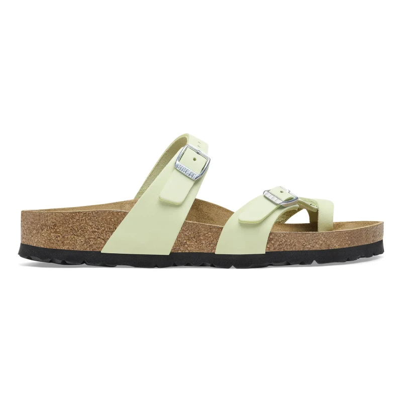 Image of BIRKENSTOCK mayari sandals in faded lime Lime UK 3 (EU 36)