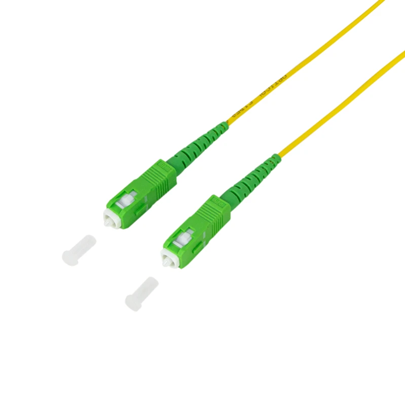 Image of LogiLink FPSSC00 fibre optic cable 0.5 m SC OS2 Yellow