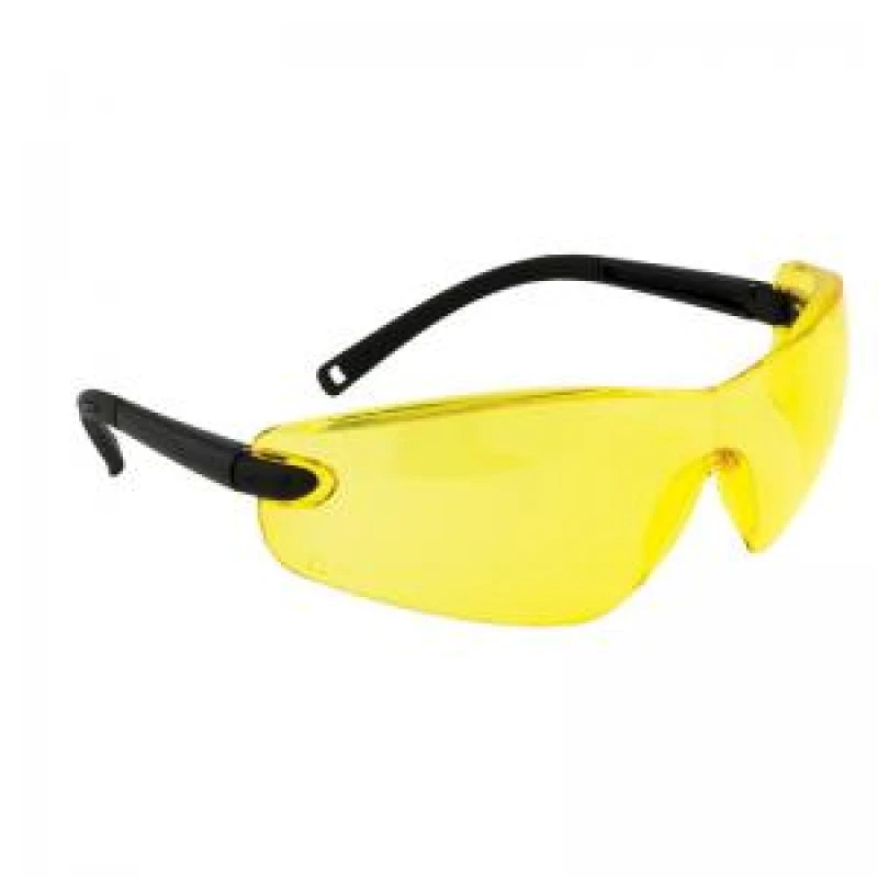 Image of Portwest Profile Safety Glasses PW34AMR Frame: Black