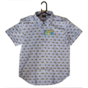 Image of The Beatles - Yellow Submarine Unisex Large T-Shirt - Blue