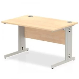 Image of Impulse Cable Managed 1200 Rectangle Desk Maple