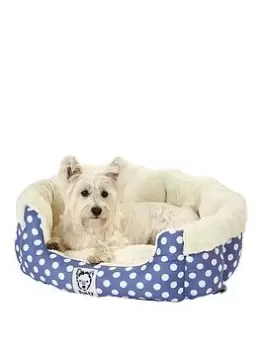 Image of Bunty Deep Dream Pet Bed Blue Small - Large