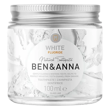 Image of Ben & Anna White Fluoride Toothpaste 100ml