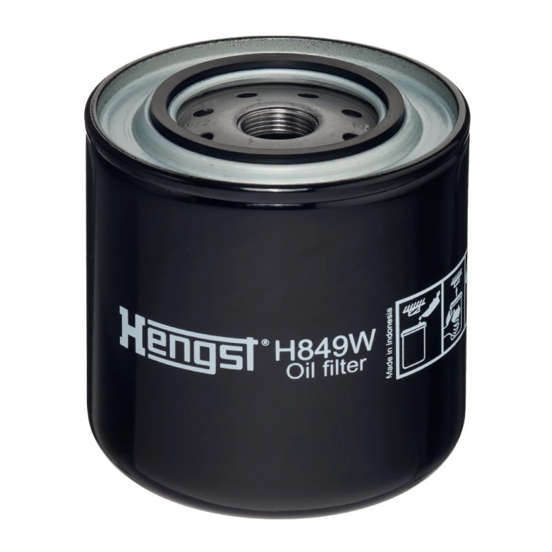 Image of Oil filter HENGST FILTER H849W