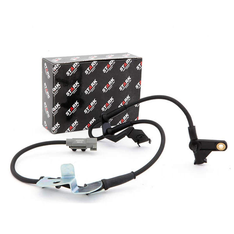 Image of STARK SKWSS-0350080 ABS Sensor Front Axle Right, with cable Sensor,wheel speed (412)