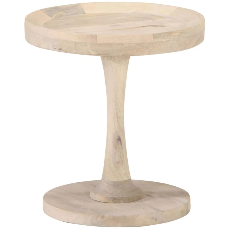 Image of VIDAXL Side Table Ø40x45cm Solid Mango Wood Vidaxl 8720286024843