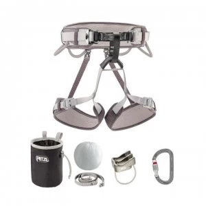 image of Petzl Kit Corax Climbing Set - Grey