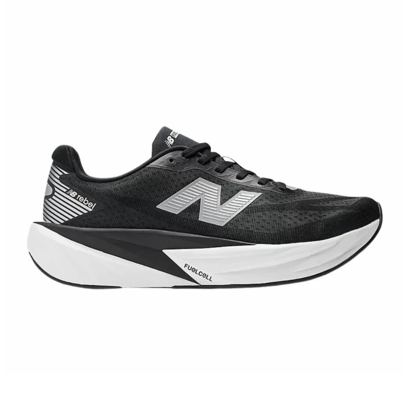 Image of New Balance FuelCell Rebel v5 Black White AW25, Size 42,5 - EUR