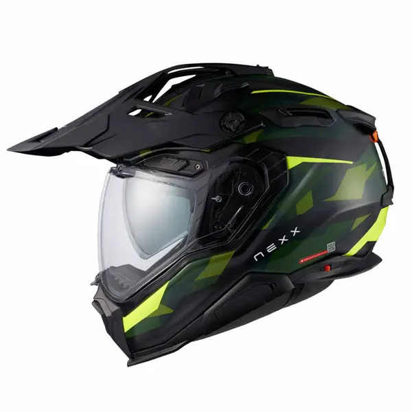 Image of Nexx X.WED3 Trailmania Green Neon Matt Adventure Helmet Size M