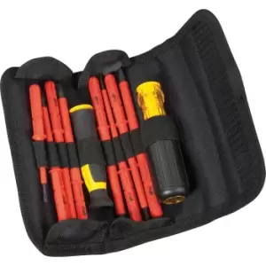 image of Stanley 10 Piece VDE Insulated Interchangeable Screwdriver Set