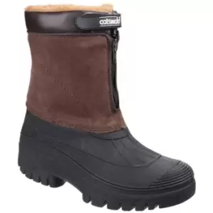 image of Cotswold Venture Waterproof Ladies Boot / Ladies Boots / Textile/Weather Wellingtons (37 EUR) (Brown)