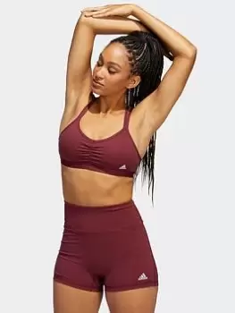 Image of adidas Yoga Essentials Light-support Bra, Blue Size XL Women