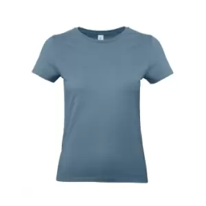 Image of B&C Womens/Ladies #E190 Tee (2XL) (Stone Blue)