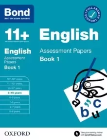 Image of Bond 11+: Bond 11+ English Assessment Papers 9-10 Book 1