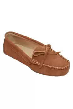 Image of Suede Moccasins