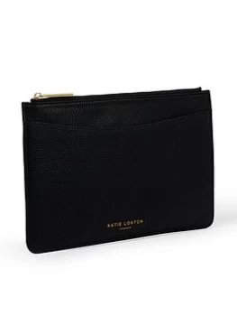 Katie Loxton Cara Curve Clutch Bag - Black